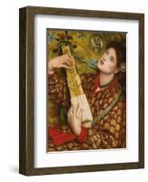 A Christmas Carol-Dante Gabriel Rossetti-Framed Giclee Print