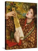 A Christmas Carol-Dante Gabriel Rossetti-Stretched Canvas