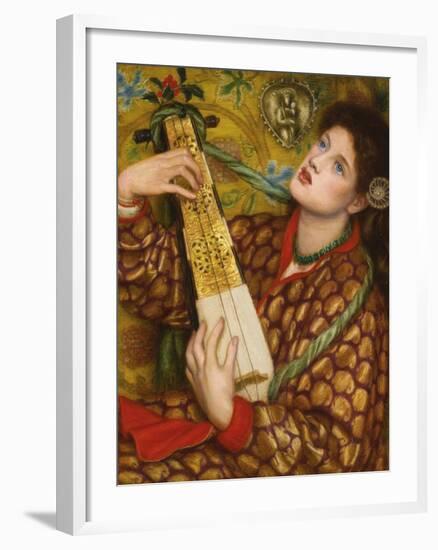 A Christmas Carol-Dante Gabriel Rossetti-Framed Giclee Print