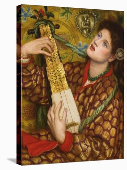 A Christmas Carol-Dante Gabriel Rossetti-Stretched Canvas