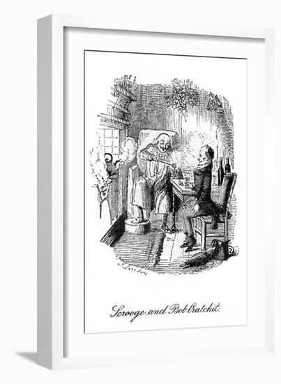 A Christmas Carol-John Leech-Framed Giclee Print