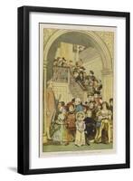 A Christmas Costume Party, Supper Time-Charles Green-Framed Giclee Print