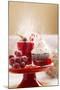 A Christmas Cupcakes in an Icing Sugar Snowstorm-Rogério Voltan-Mounted Photographic Print