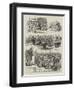 A Christmas Dinner Given by Actors to Poor Children in Lambeth-Harry Hamilton Johnston-Framed Giclee Print