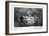 'A Christmas Dinner on the Heights before Sebastopol.', 1855-John Alfred Vinter-Framed Giclee Print