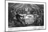 'A Christmas Dinner on the Heights before Sebastopol.', 1855-John Alfred Vinter-Mounted Giclee Print