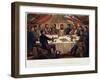 A Christmas Dinner on the Heights before Sevastopol, 1855-William Simpson-Framed Giclee Print