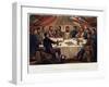 A Christmas Dinner on the Heights before Sevastopol, 1855-William Simpson-Framed Giclee Print