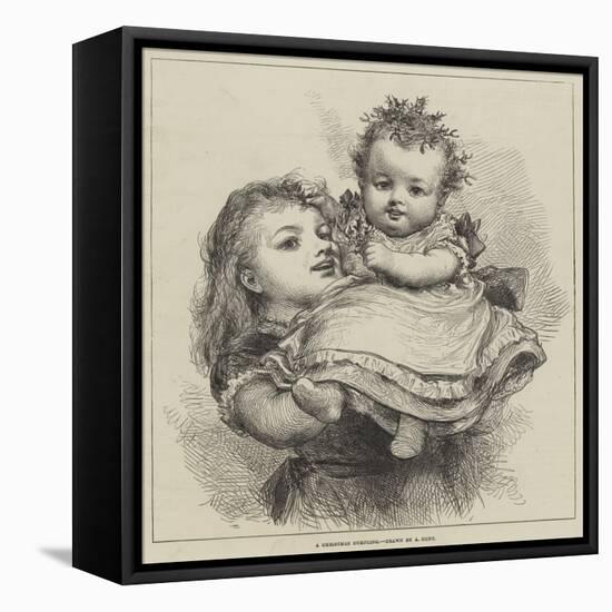 A Christmas Dumpling-null-Framed Stretched Canvas
