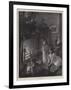 A Christmas Fireside-William Heysham Overend-Framed Giclee Print