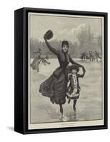 A Christmas Greeting-Edward Morant Cox-Framed Stretched Canvas