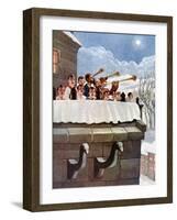 A Christmas Hymn, Germany-Norman H Hardy-Framed Giclee Print