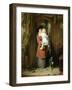 A Christmas Kiss-George Bernard O'neill-Framed Giclee Print