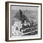 A Christmas Lunch on the Great Pyramid.-null-Framed Giclee Print