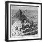 A Christmas Lunch on the Great Pyramid.-null-Framed Giclee Print