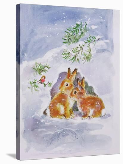 A Christmas Message-Diane Matthes-Stretched Canvas