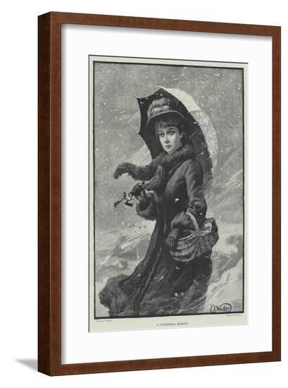 A Christmas Mission--Framed Giclee Print