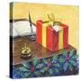 A Christmas Package-Edgar Jerins-Stretched Canvas
