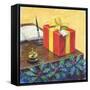 A Christmas Package-Edgar Jerins-Framed Stretched Canvas