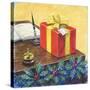 A Christmas Package-Edgar Jerins-Stretched Canvas