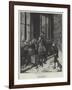 A Christmas Party, Out in the Cold-Augustus Edward Mulready-Framed Giclee Print