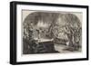 A Christmas Play before Queen Elizabeth-Sir John Gilbert-Framed Giclee Print