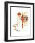 A Christmas Prayer-Norman Rockwell-Framed Giclee Print