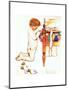 A Christmas Prayer-Norman Rockwell-Mounted Giclee Print