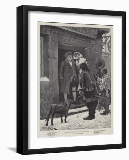 A Christmas Present from the Spanish Main-Richard Caton Woodville II-Framed Giclee Print