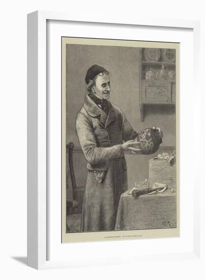 A Christmas Present-Henry Stacey Marks-Framed Giclee Print