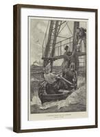 A Christmas Pudding for the Lighthouse-William Heysham Overend-Framed Giclee Print