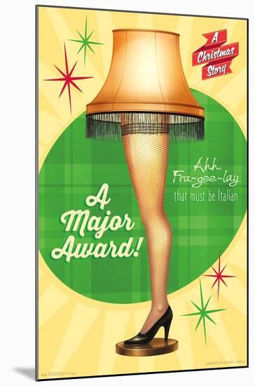A Christmas Story - Lamp-Trends International-Mounted Poster