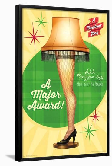 A Christmas Story - Lamp-Trends International-Framed Poster