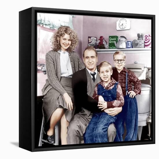 A Christmas Story, Melinda Dillon, Darren McGavin, Ian Petrella, Peter Billingsley, 1983-null-Framed Stretched Canvas