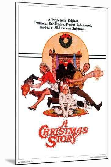 A Christmas Story - One Sheet-Trends International-Mounted Poster