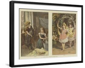 A Christmas Transformation-null-Framed Giclee Print