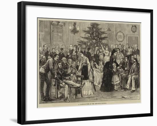 A Christmas-Tree at the Middlesex Hospital-null-Framed Giclee Print