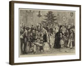 A Christmas-Tree at the Middlesex Hospital-null-Framed Giclee Print