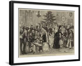 A Christmas-Tree at the Middlesex Hospital-null-Framed Giclee Print