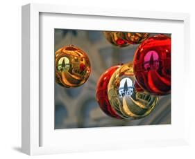 A Christmas Tree in Red Square in Moscow-null-Framed Photographic Print