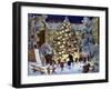 A Christmas Tree in the Streets of Moscow, C.1950-null-Framed Giclee Print
