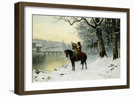 A Christmas Trumpet Call-Robert Assmus-Framed Giclee Print