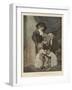 A Christmas Visit to Grandfather-John Raphael Smith-Framed Giclee Print