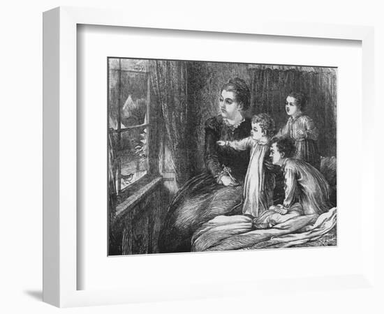 A Christmas Visitor, 1870-Horace William Petherick-Framed Giclee Print