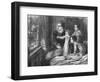 A Christmas Visitor, 1870-Horace William Petherick-Framed Giclee Print