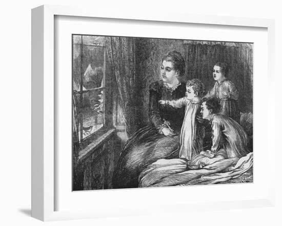 A Christmas Visitor, 1870-Horace William Petherick-Framed Giclee Print