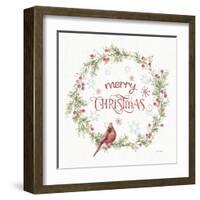 A Christmas Weekend VI Merry Christmas-Lisa Audit-Framed Art Print