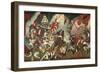 A Chronicle of the Subjugation of Kagoshima: Battle around Kumamoto Castle, 1877-Tsukioka Yoshitoshi-Framed Premium Giclee Print