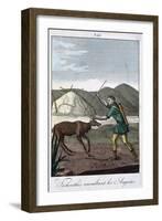 A Chukchi Shaman Consulting the Oracle, 1811-null-Framed Giclee Print