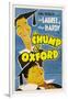 A Chump at Oxford, Stan Laurel, Oliver Hardy, 1940-null-Framed Art Print